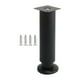 thumbnail image 1 of Patas de acero inoxidable para muebles, soporte para sofá cama, fácil instalación, patas de armario para silla, cama, mesa de centro y armario 200MM, 1 of 9