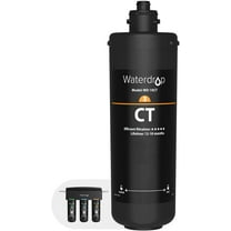 Waterdrop WD-10CT Under Sink Water Filter, Replacement TSA & TSB 3-Stage Under Sink Water Filter System
