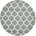 thumbnail image 5 of Unique Loom Trellis Collection Area Rug - Philadelphia (3' 3" Round Dark Gray/Beige), 5 of 11
