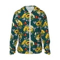 thumbnail image 2 of Lsque Sunflowers UPF 50+ Lightweight Sun Protection Men's Women's Long Sleeve Shirt, Hoodie Performance -XX-Large, 2 of 9