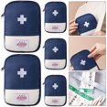 thumbnail image 3 of Medicina para Acampada Al Aire Libre Pastillero Primeros Auxilios Emergencia (L) Azul Marino 5 Uds., 3 of 4