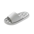 thumbnail image 2 of Womens Cloud Comfort Slides Soft Foam Indoor Outdoor House Slippers Waterproof Quick-Dry Lightweight with Arch Support Gray,Size 42, 2 of 8