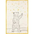 thumbnail image 2 of Unique Loom Whimsy Kids Collection Area Rug - Grizzly (5' 3" x 8' Rectangle Ivory and Gray/Yellow), 2 of 9