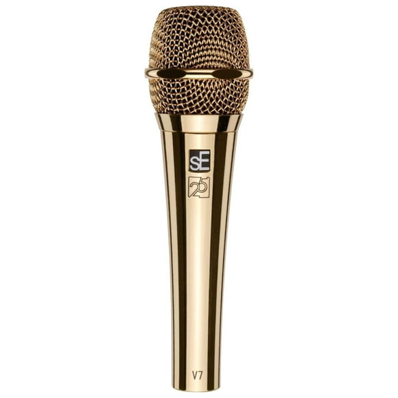 Micrófono SE ELECTRONICS V7 Dynamic Gold XLR Supercardioide
