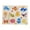 L, variant on Kids Wooden Peg Puzzles Set With Alphabet Numbers Fruits Animals And Vehicles It-100 Keyboard Poppet Family Finger Puppets Activity Cubes for Toddlers 1-3 Alphabet Games Board Game for Girls 4 Years