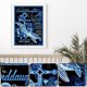 thumbnail image 4 of Cuadros Decorativos Diamond Painting 5D DIY Letras Kit de diamantes de imitación de taladro especial parcial (Y248) Tmvgtek embutido en tela, 4 of 9
