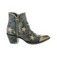 thumbnail image 2 of Old Gringo Women's Glamis Patriotic Western Boot Pointed Toe Beige 8 M  US, 2 of 3