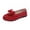 Red, variant on Dweltoz Loafers for Women Business Casual Comfortable Boat Shoes Lightweight Slip on Classic Dressy Shoes,Red 38