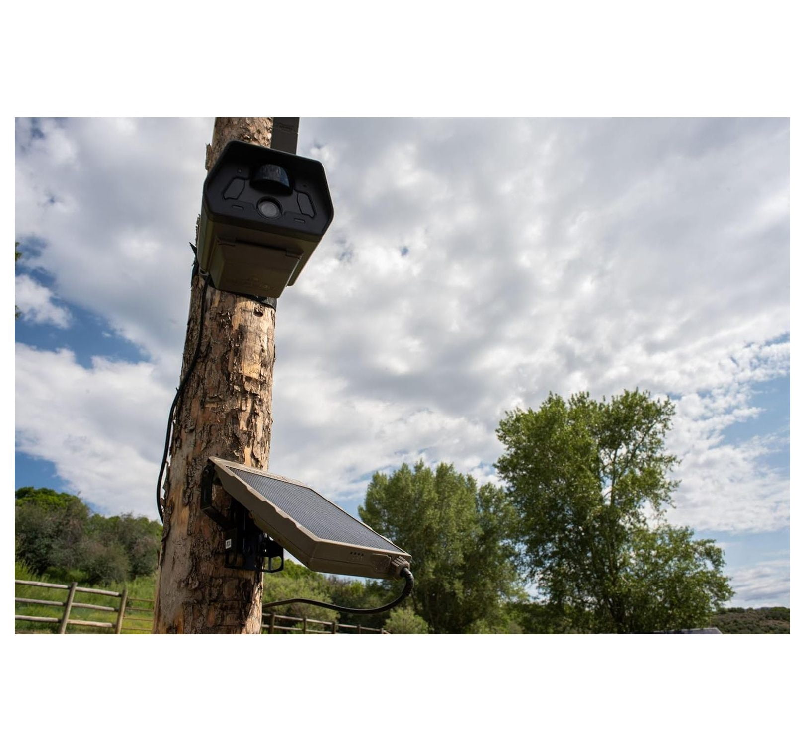 Defend Solar Panel for Cellular Security Camera