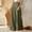 Green, variant on Outfmvch Wide Leg Linen Pants for Women Long Lounge Travel Pants Women's Culottes High Waisted Linen Pants Women Pedal Pushers for Womens for Women Patchwork Elastic Waist Pantss Black S-5XL