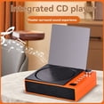 thumbnail image 3 of Reproductor de CD Portátil Bluetooth Salida Óptica Digital Reproductor de Audio para Audiófilos Batería Incorporada de Alta Capacidad de 2000 MAh B, 3 of 7