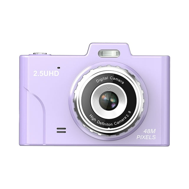 COM1950s Digital Photo Frame, Digital Cameras for Photography, Digital Cameras 2.8-Inch 4800W High-Definition Large Screen 8X Digital Capables of Photos Small Digital Motion Cameras