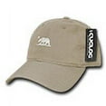 thumbnail image 2 of Decky C03-BEAR-KHA Relaxed Cotton Cap, Bear - Khaki, 2 of 2
