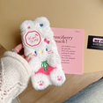 thumbnail image 3 of Sanrio Cute Hello Kitty Plush 3D With Makeup Mirror Phone Case For Iphone 11 12 13 14 15 Pro Max Drop-proof Cover RJ, 3 of 5