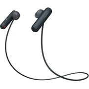 Sony Extra Bass Bluetooth Headphones, Wireless Sports Earbuds with Mic/Microphone, IPX4 Splash Proof Stereo Comfort Gym Running Workout up to 8.5 Hour Battery, Black (International Version)