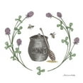 thumbnail image 2 of Gango Home Decor Cottage Happy to Bee Home IV & II; Two 12x12in Art Prints in Brown Frames, 2 of 5
