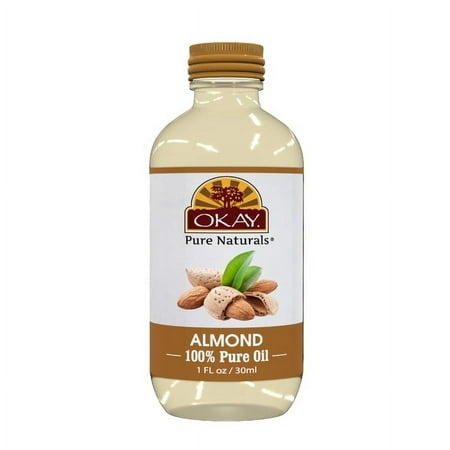Almond 100% Pure Oil (1oz) By Okay Hair Care