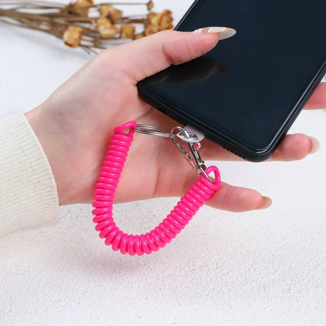 Universal Retractable Cell Phone Lanyard Anti-theft Compatible With Most Cell Phones