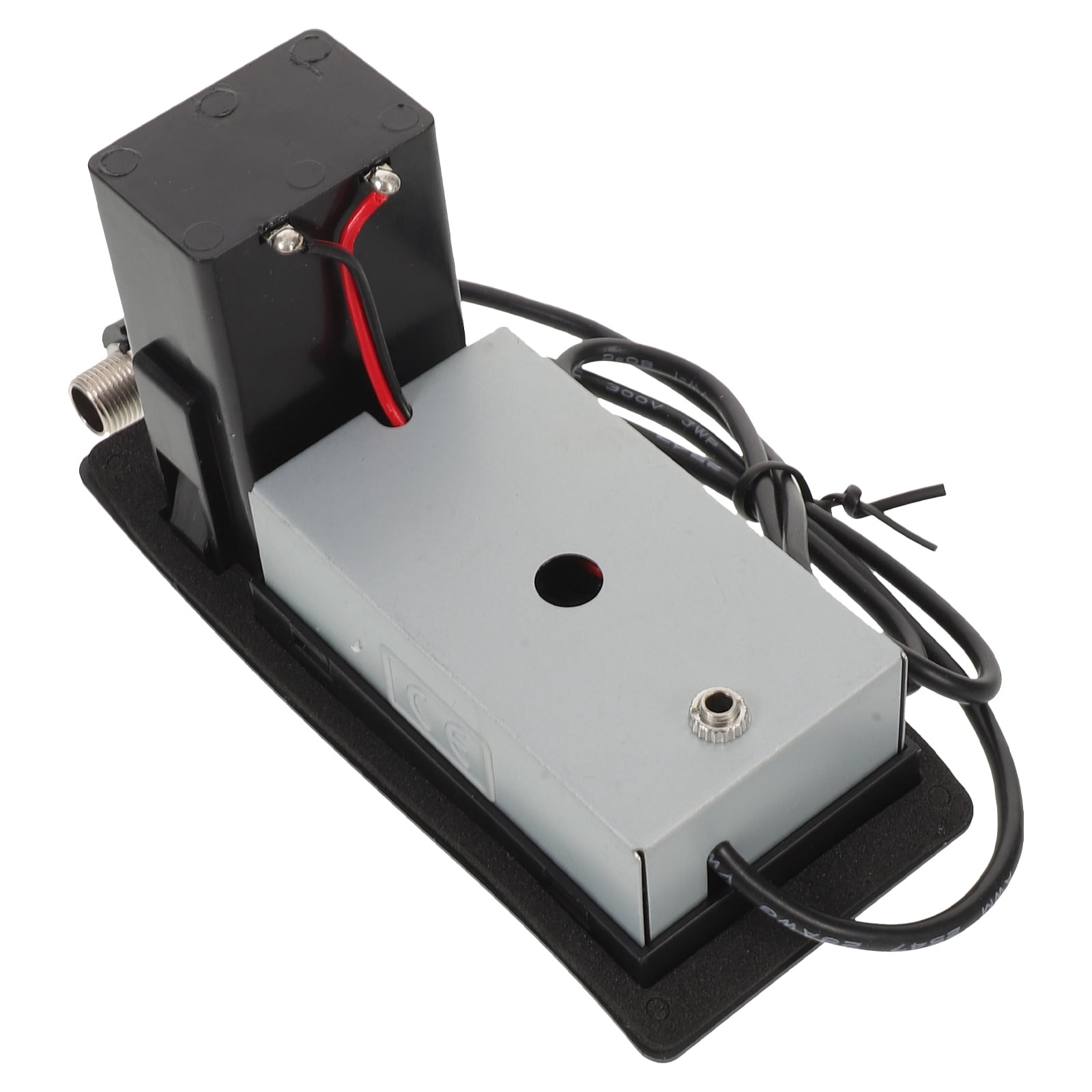 ETHZZLE 1Set Piezo Pickup System Black Acoustic Guitar Preamp with Effortless Operation and High Accuracy