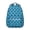 Sky-blue-25, variant on Floral Hippie Retro Style Waterproof School Bag - Spacious Compartment