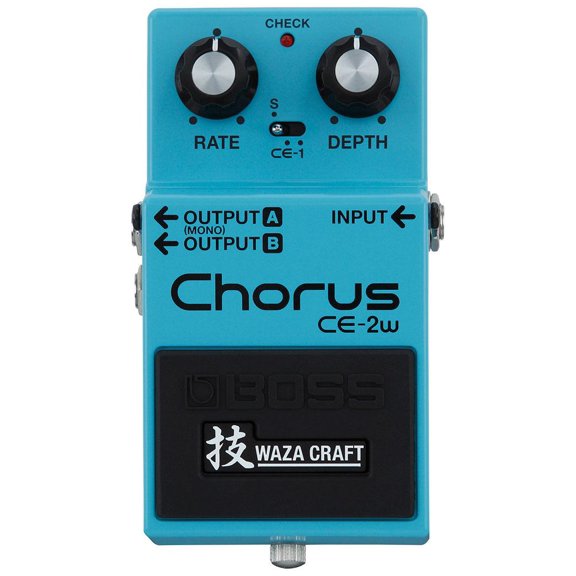 BOSS WAZA Craft Chorus Guitar Pedal (CE-2W)