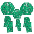thumbnail image 3 of Christmas Elf Costumes Parent-Child Holiday Green Elf Outfits Xmas Family Matching Clothes for Kids Girls Boys Women Men, 3 of 8