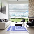 thumbnail image 7 of Ahgly Company Machine Washable Indoor Rectangle Transitional Light Slate Blue Area Rugs, 7' x 9', 7 of 7
