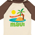 thumbnail image 4 of Inktastic I Love Maui Boys or Girls Long Sleeve Baby Bodysuit, 4 of 5