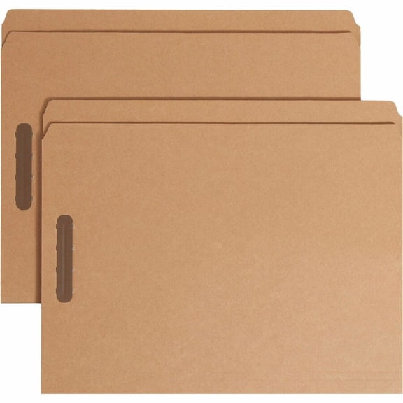 Smead, SMD14813, Fastener File Folders, 50 / Box, Kraft