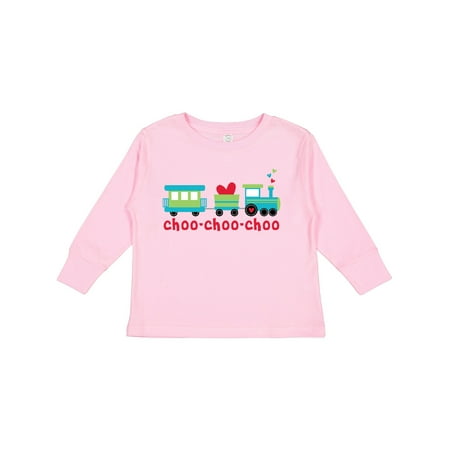 

Inktastic Love Train Gift Toddler Boy or Toddler Girl Long Sleeve T-Shirt