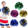 thumbnail image 6 of KALLORY  Cheerleader Flower Cheerleaders Pom Poms Accessories Party Blue, 6 of 8