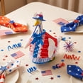 thumbnail image 5 of Porch Goose Outfits, Independence Day Goose Outfit Spring Costume Set, Dress with Straw Hat and Sunglasses for Lawn Patio Yard Outdoor Decor (#36), 5 of 10