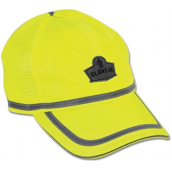 Ergodyne 150-23239 Class Headwear Hi-Vis Baseball Cap - Lime