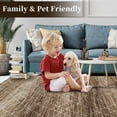 thumbnail image 6 of 2ft*6ft/5ft*7ft/8ft*10ft/9ft*12ft Area Rugs for Living Room, Machine Washable Rug Distressed Indoor Carpet, Neutral Modern Rug Ultra Soft Area Rug for Bedroom Dining Room Playroom Office, 6 of 8