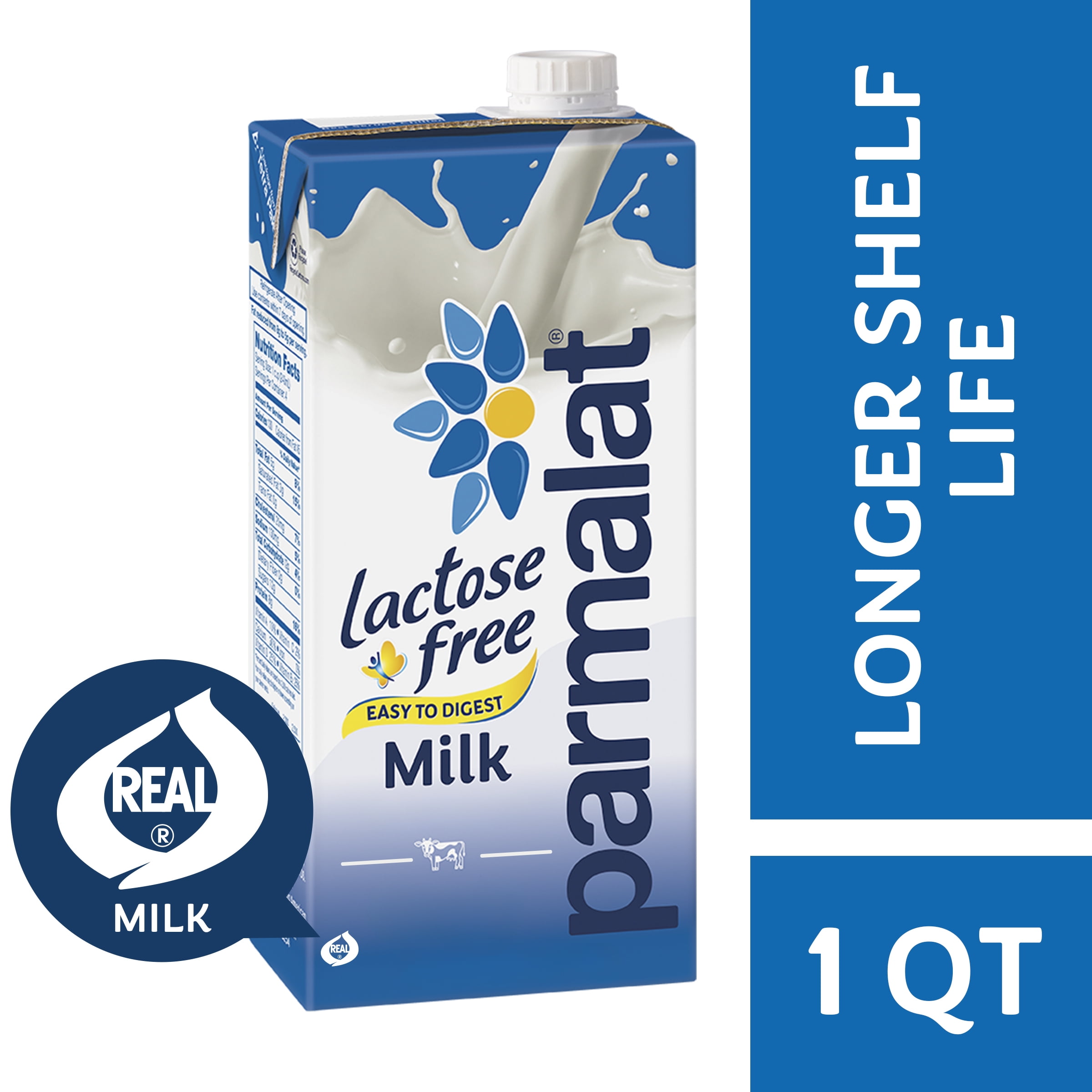 (6 pack) Parmalat Lactose Free 2% Reduced Fat Milk, 32 fl oz