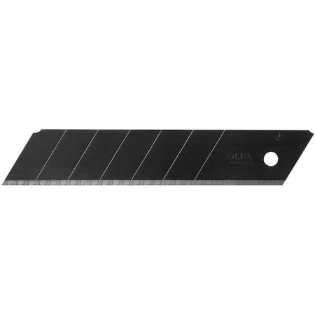 Olfa 1082209 25mm Super Heavy-Duty UltraSharp Black Replacement Snap-off Blades - 20 per Package (HBB-20B)