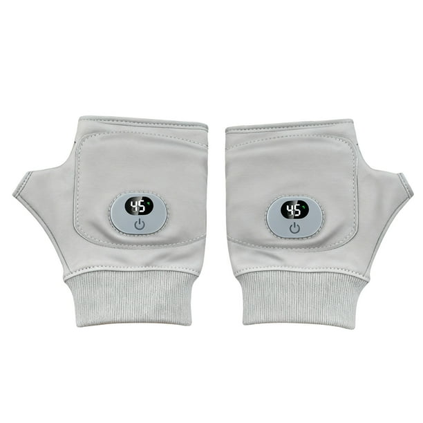 Guantes calefactables para invierno - USB recargable, control inteligente de temperatura en 3 etapas, larga duración de batería, pantalla digital, impermeable, calor térmico para el frío exterior