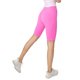 thumbnail image 3 of Pantalones de yoga de cinco puntos desnudos, pantalones cortos deportivos de cintura alta para adelgazar en color melocotón, pantalones de fitness de una pieza para correr al aire libre, 3 of 3