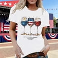 thumbnail image 2 of RMGVDSD Womens Summer Tops 4th Of July T-Shirts 250Th Anniversary USA Graphic Tees Patriotic Independent Day Short Sleeve T Shirts Women Tshirts, 2 of 4