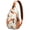 Lightweight, variant on Space Galaxy Sling Backpack for Sci-fi Lovers, Astronaut and Planet Design, Starry Night Sky Crossbody Bag for Outer Space Enthusiasts