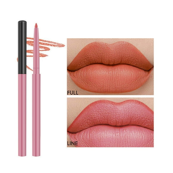 Clearance Promotion! Lip Liners 18 Color Waterproof Lipstick Lip Liner Long Lasting Lipliner Pencil Pen Color Sensational Shaping Lip Liner Makeup Lip Liner Hot Pink