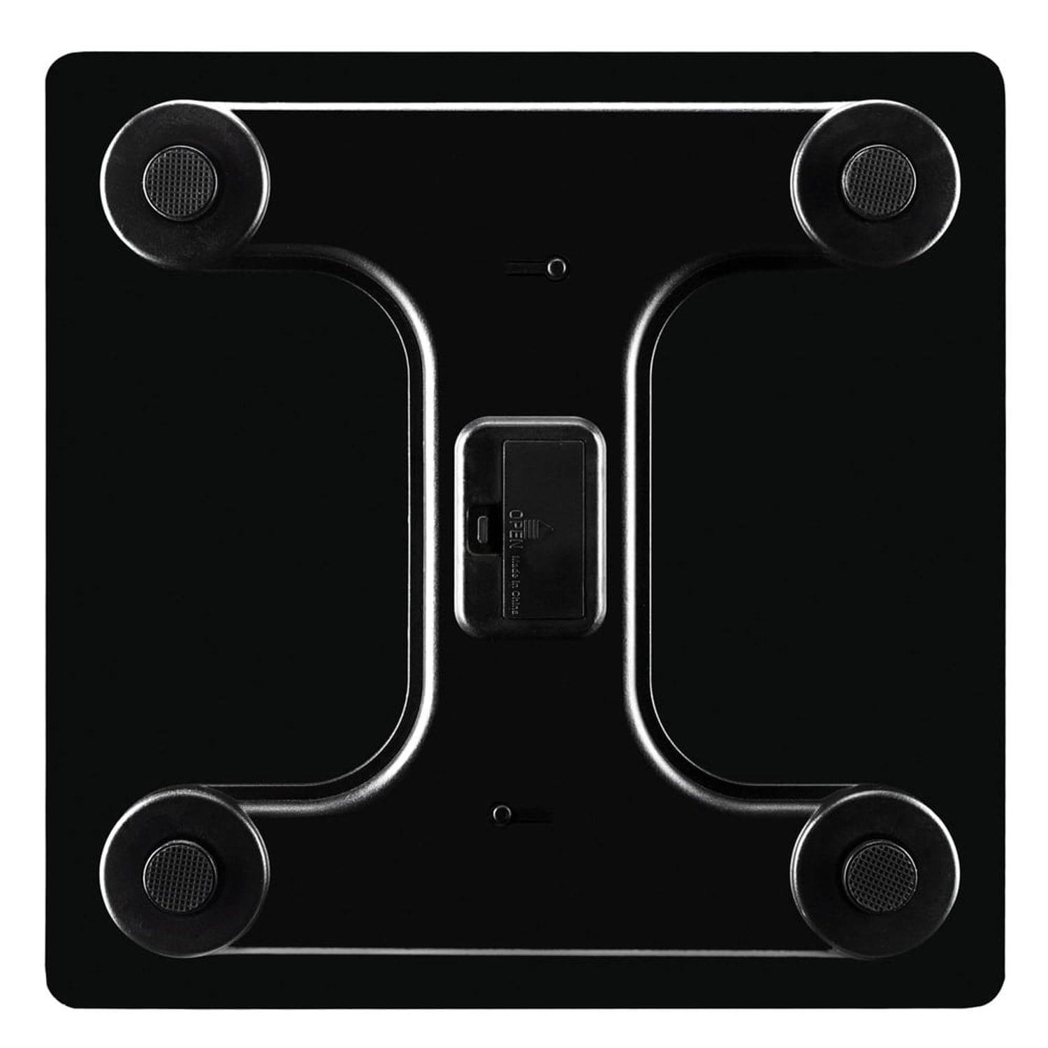 180Kg Slim Waist Pattern Personal Scale, Black