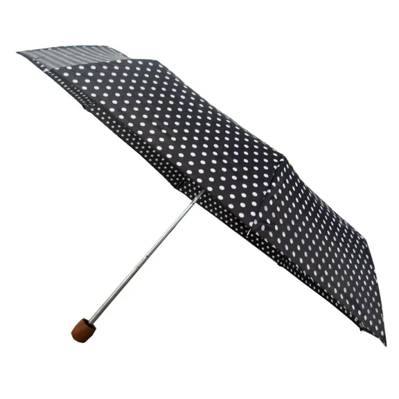 Compact Umbrella, Folding Umbrella, Polka Dot Umbrella Free Shipping