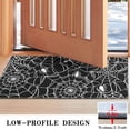 thumbnail image 3 of White Spider Webs and Spiders Door Rugs,Washable Non Slip Door Mats Indoor,Decorative Door Mats,Entry Mat Indoor for Entrance,Bedroom,Kitchen,Bathroom,17"x30", 3 of 6
