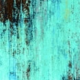 thumbnail image 1 of Ahgly Company Indoor Square Oriental Turquoise Blue Industrial Area Rugs, 7' Square, 1 of 4
