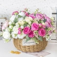 thumbnail image 4 of SSBSM Simulation Peonies Decorate Weather-resistant Durable Artificial Peonies Household Decor, 4 of 4