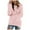 Pink, variant on Women's Fashionable Long Sleeve Pullovers Loose Fluffy Fuzzy Jumper Sweatshirts Winter Clothes (AG, M)
