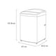 thumbnail image 5 of Lavadora LG Motor Inverter Direct Drive WT18MV6  18 kg Carga Superior AI DD, 5 of 5