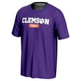 thumbnail image 2 of Unisex GameDay Greats Purple Clemson Tigers Cheer T-Shirt, 2 of 4