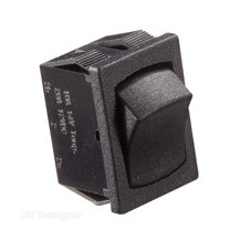 SWITCH-ROCKER 10A ON-OFF BLACK - Walmart.com